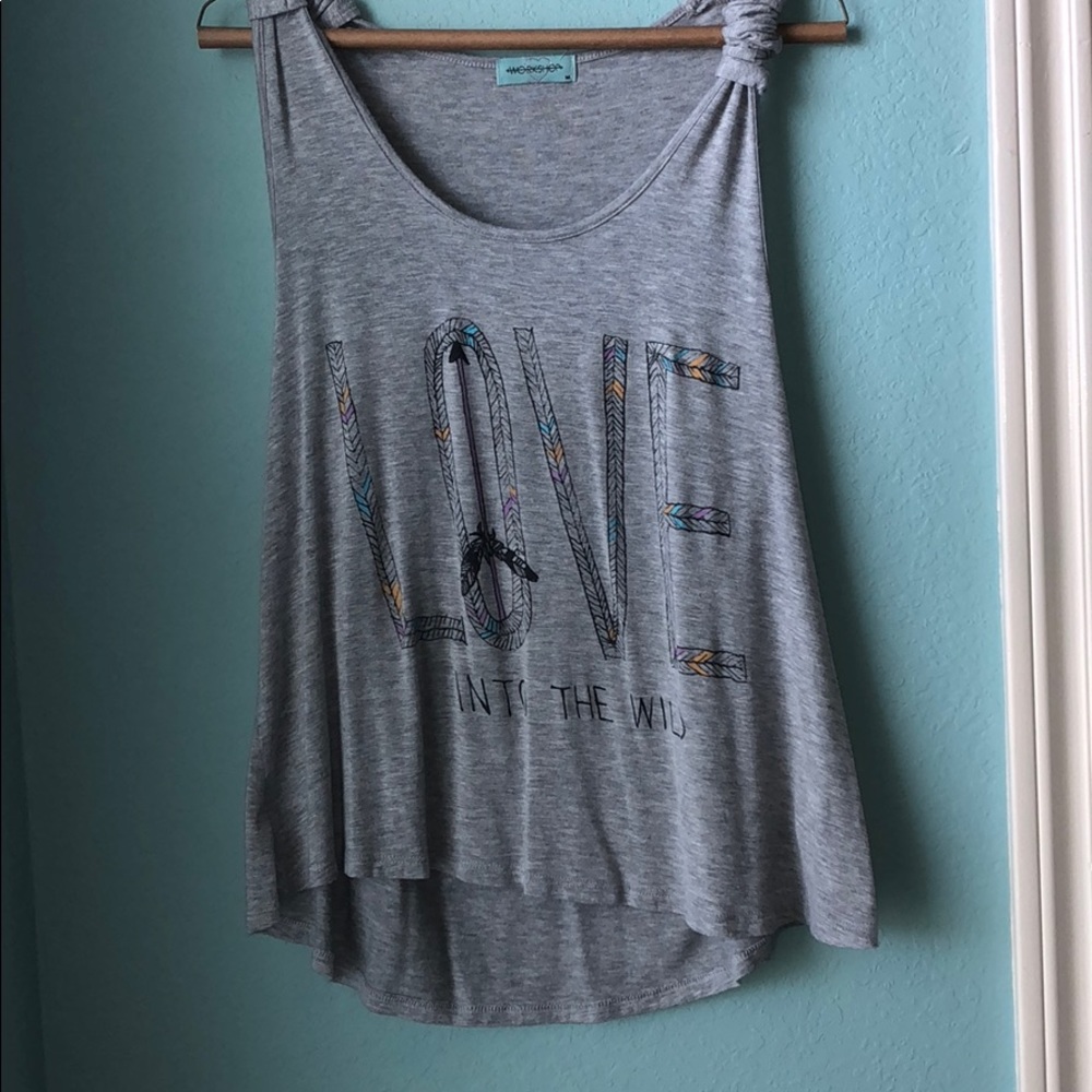 Grey tank